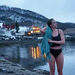 Дом отдыха Nestun - Northern Lights With Sauna *