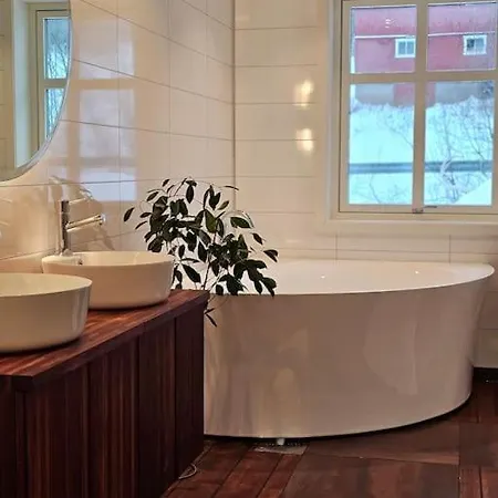 Nestun - Northern Lights With Sauna Vakantiehuis