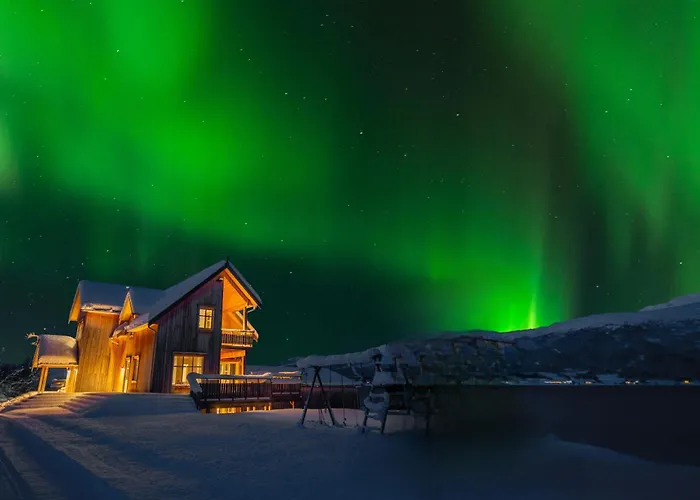 Nestun - Northern Lights With Sauna * Selnes (Tromso)