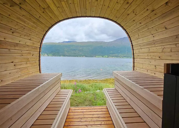 Nestun - Northern Lights With Sauna Selnes (Tromso)