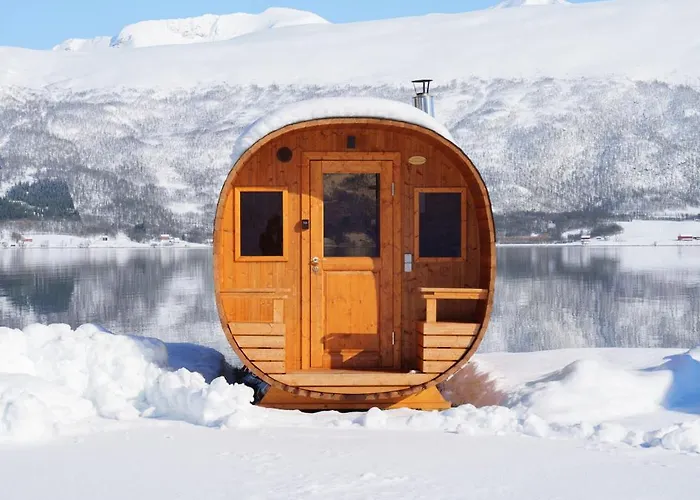 Nestun - Northern Lights With Sauna Selnes (Tromso)